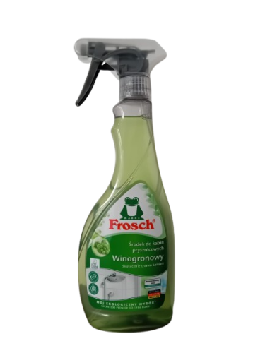 FROSCH płyn do czyszczenia kabin prysznicowych 500 ml WINOGRONO