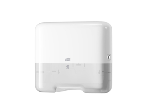 Dozownik do ręczników papierowych w składce ZZ Tork mini biały