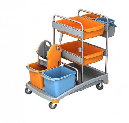 Wózek serwisowy z tworzywa sztucznego Splast TSS-0012