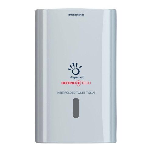 Dozownik do papieru toaletowego w składce Papernet biały