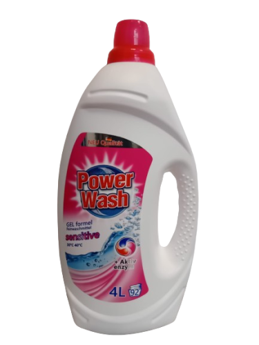 Żel do prania Power Wash sensitive 92 prania