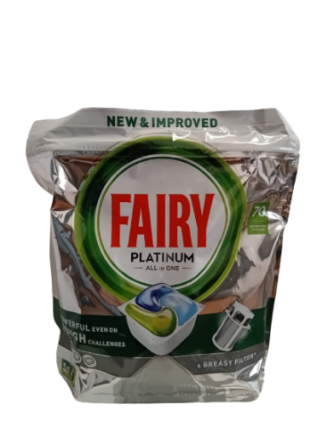 Pastylki do zmywarki Fairy Platinum 96 szt.